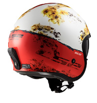 moto kaciga spirfire solid white